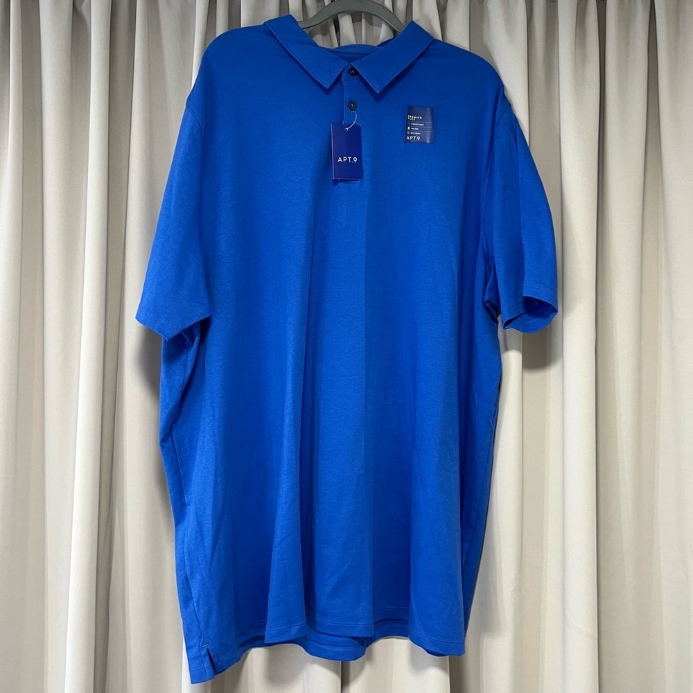 APT.9 BLUE T-SHIRT FOR MEN